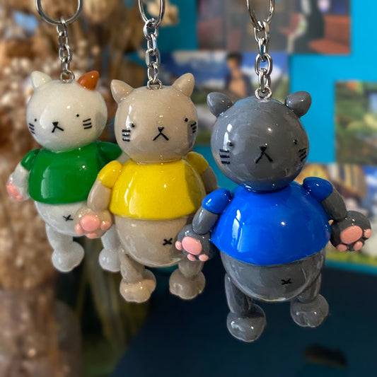 kitty keychain