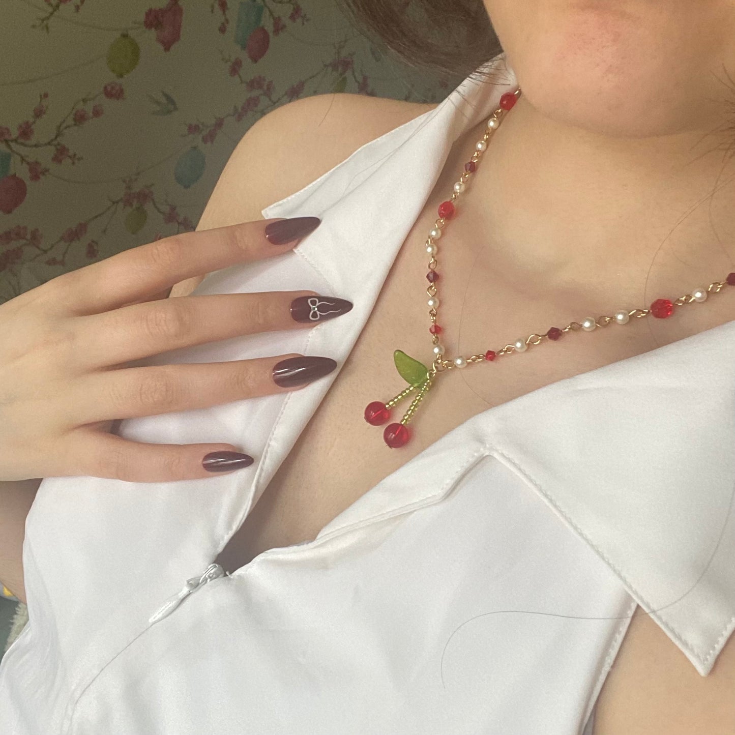 cherry necklace #2