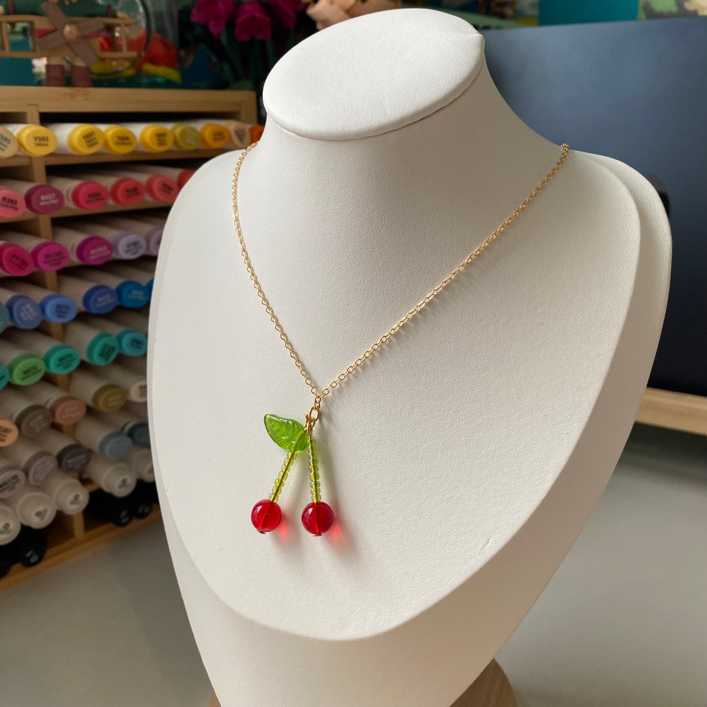 cherry necklace #1