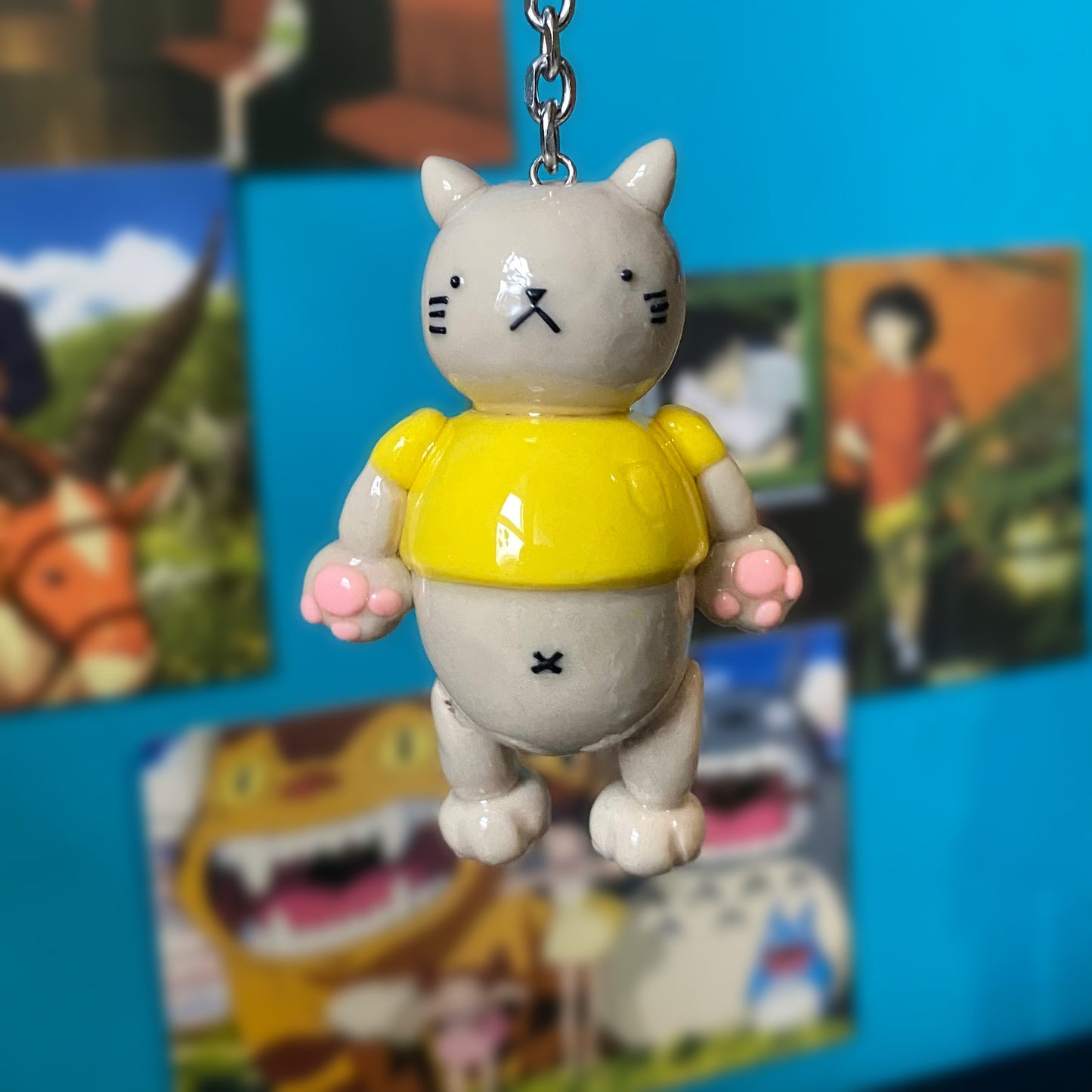 kitty keychain