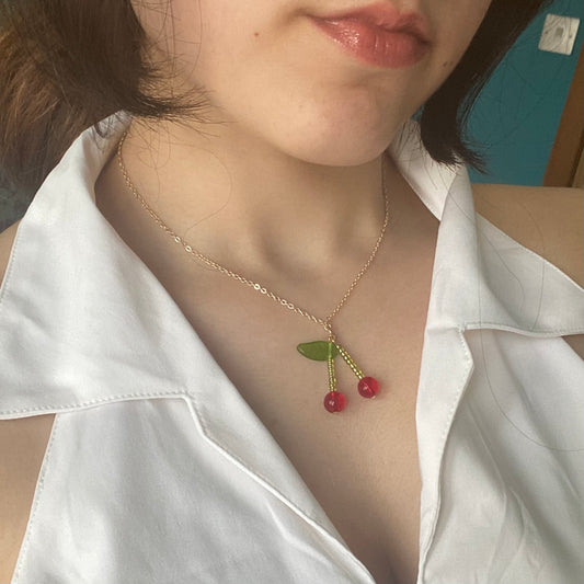 cherry necklace #1