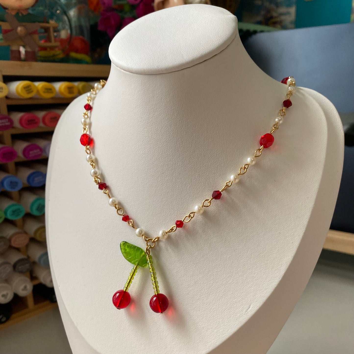 cherry necklace #2